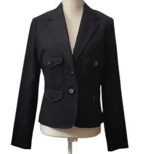 Martin + Osa Black Blazer Professional Tailored Jacket